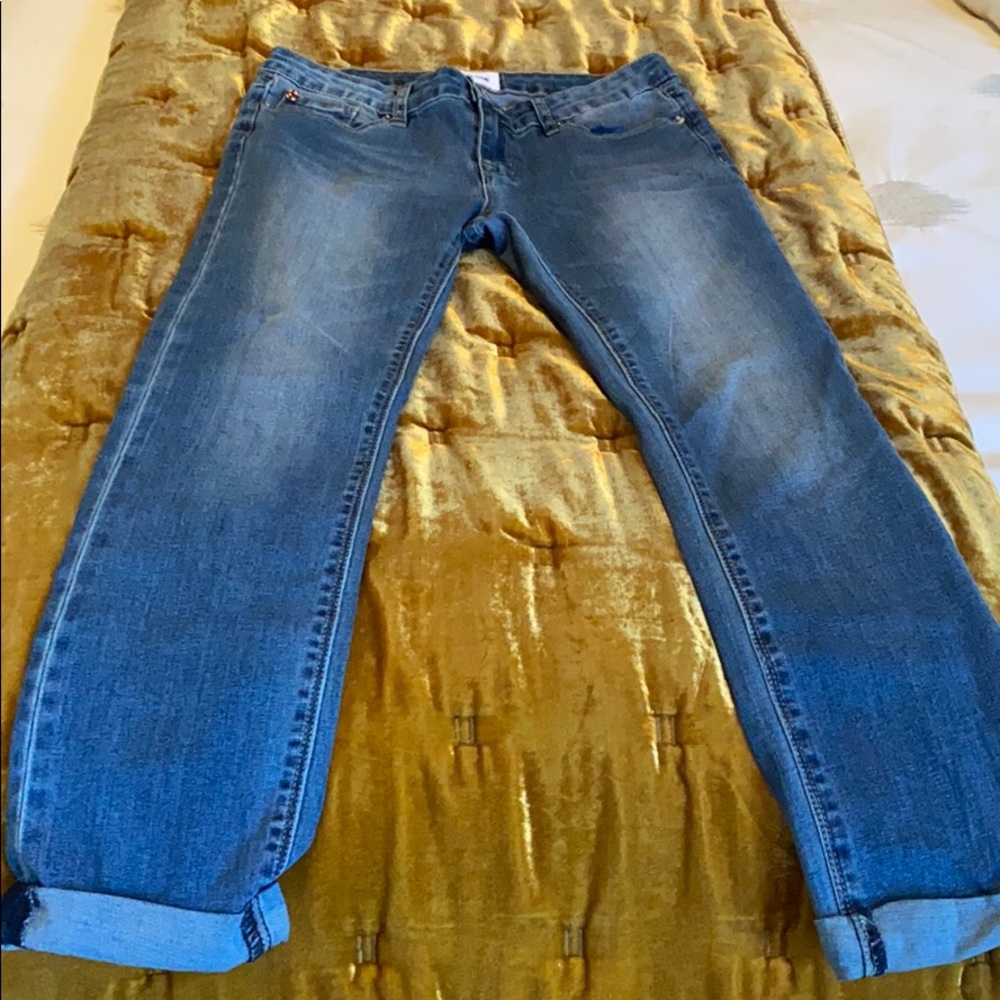 Never worn girls Hudson jeans.